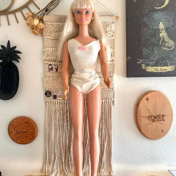 Vintage 1992 Mattel MY SIZE BARBIE DOLL Ft Tall 36 Mexico Rare